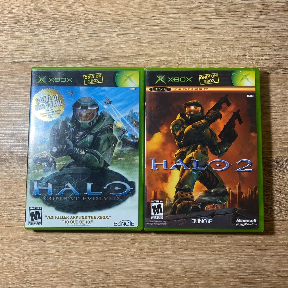 Original Xbox halo bundle